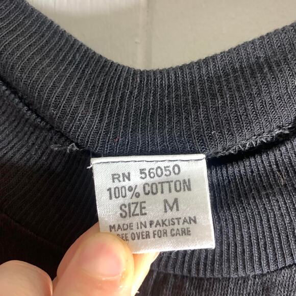 vintage 1984 DAVID GILMOUR About Face double sided sleeveless tee shirt tank top - Picture 6 of 7